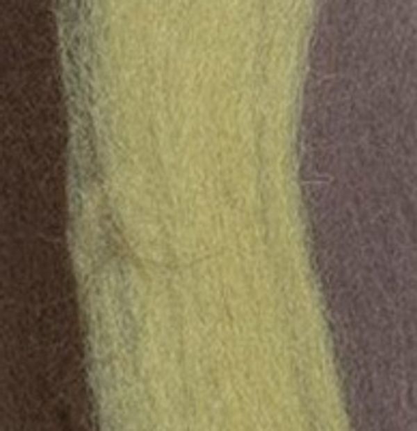 Шерсть для валяния (до 29 мкр), 50 г. 6084 липа/шоколад кофейный, Gamma MY-050