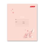 Тетрадь ученическая школьная, выборочные блестки, A5+ 12 л. на скобе, 25 шт, клетка, 000356 Милота, Светоч 12ТСКд5_5_3_1