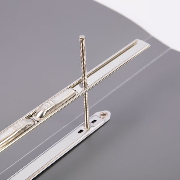 Папка пруж.скоросш. A4 700 мкм 20 мм, 6 шт, серебряный new EC210500129, Expert Complete