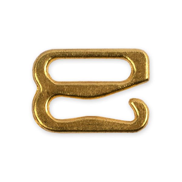 Крючки для бюстгальтера металл 8.0 мм, 50 шт, золото, Blitz HPK-8