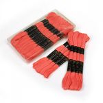 Мулине Ideal, цв.313 коралловый, 24 мотка по 8 метров