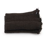 Манжеты трикотажные 6.5х9.5 см, 1 пара, тонкие, 729 коричневый