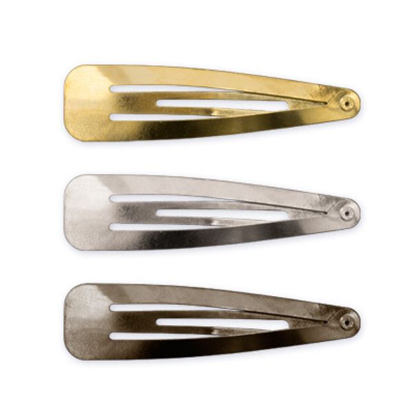 Заготовки для заколки 5 см, 50 шт, №01 золото, Zlatka DC-221