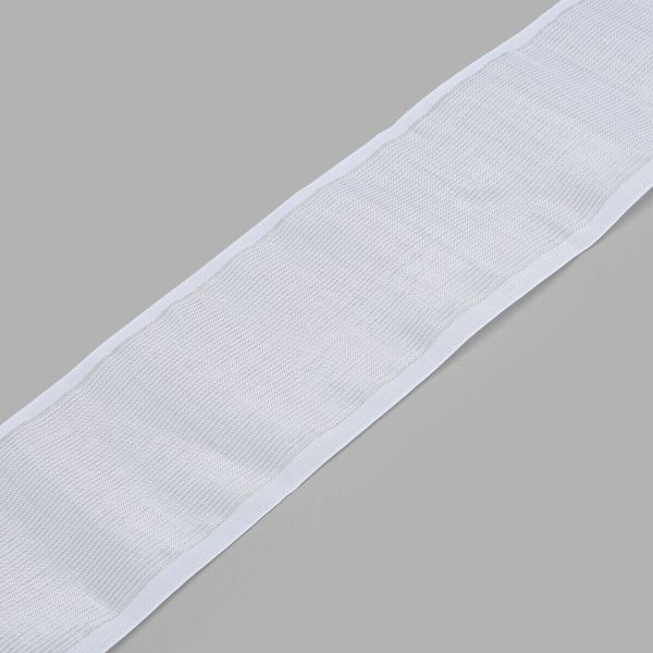 Лента для бантов (капрон) _8 см, 25 м (белый) С3501