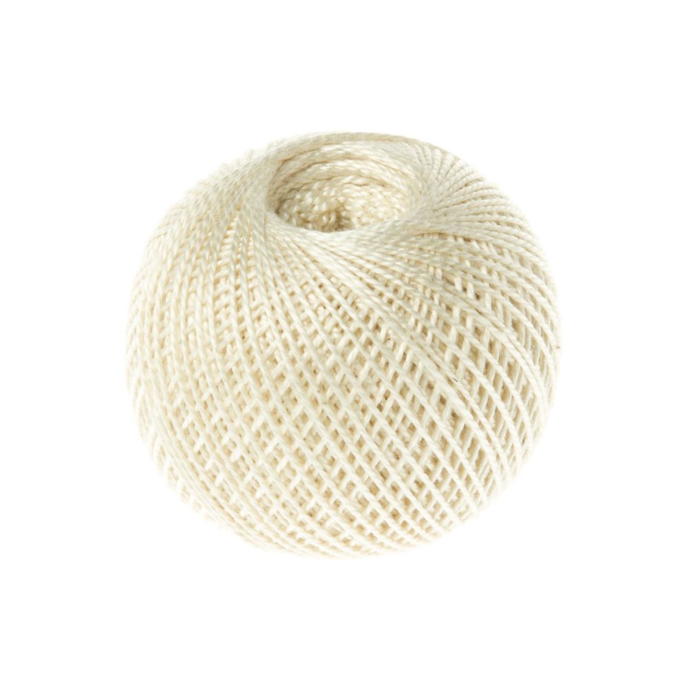 Пряжа ПНК им.Кирова Ирис / уп.20 мот. по 25 г, 150 м, 0103 суровый