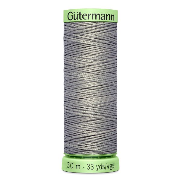 Нитки отделочные Gutermann Top Stitch, 30м, 493 пепельно-серый, 5 катушек