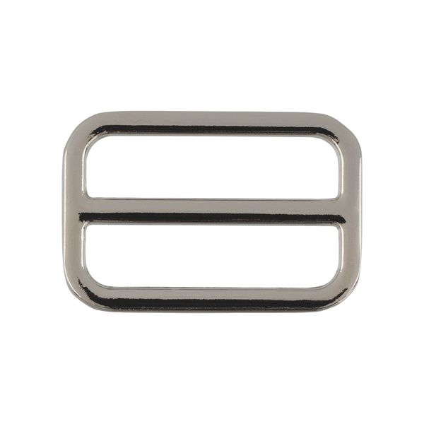 Шлевка металл 35х24 мм, 10 шт (5х2 шт), 04 никель, Gamma GHY-30