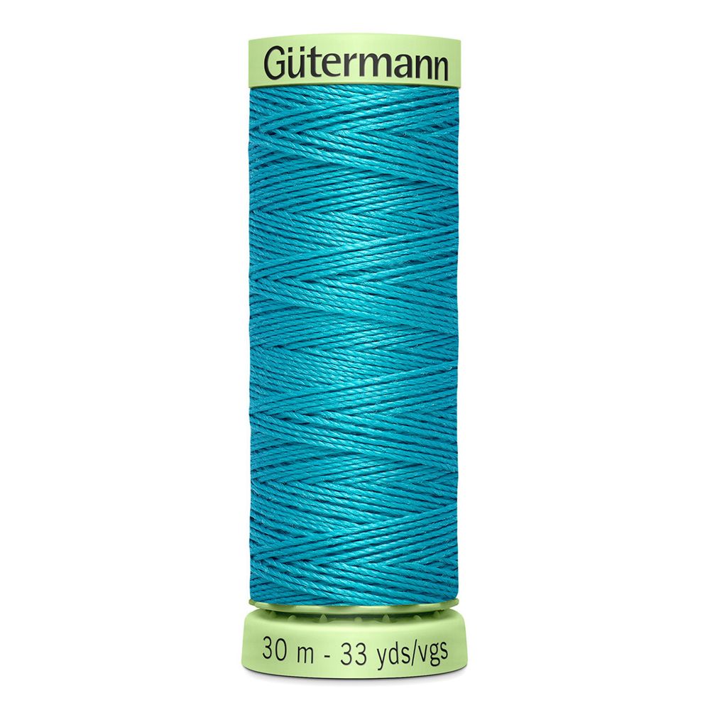 Нитки отделочные Gutermann Top Stitch, 30м, 715 св.зеленое море, 5 катушек