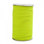 Резинка шляпная (шнур эластичный) ⌀3.0 мм / 100 метров, цв.F229 ярк.салатовый
