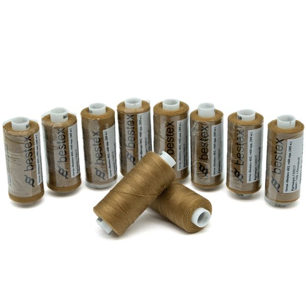 Нитки швейные бытовые Bestex 40/2, 365 м (400 ярд) / 10 кат., 159 темно-бежевый