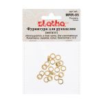 Рондели 8 мм, 20 шт, 02 под золото, Zlatka MRR-05