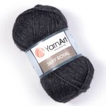 Пряжа YarnArt (ЯрнАрт) Silky Royal / уп.5 мот. по 50 г, 140м, 435 черный