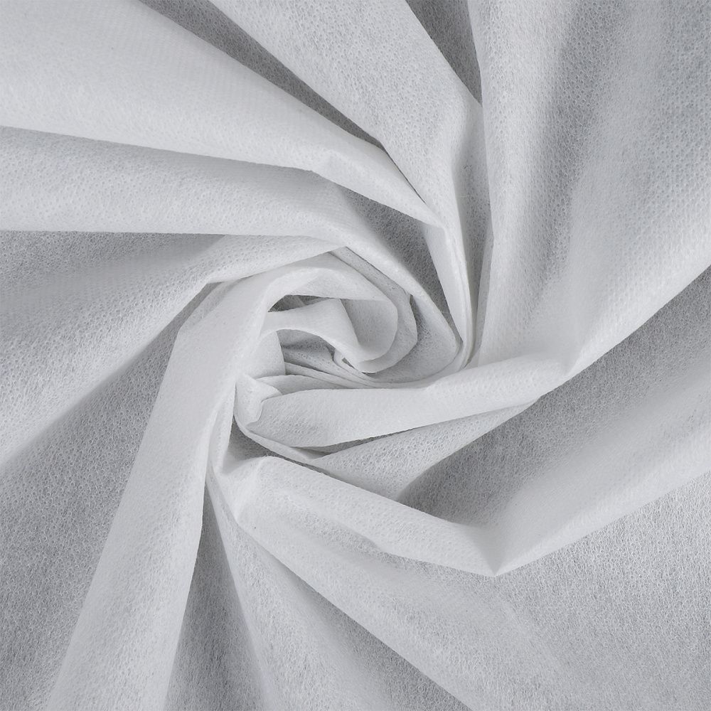 Флизелин клеевой точечный 50 г/м², 150 см / 100 метров, белый 6050W, Ideal