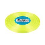 Лента атласная 1-сторонняя 6.0 мм / 33±2 метра, 057 желто-зеленый, Gamma