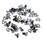 Крючки пришивные 11.5х6.5 мм, №0, оксид 0300-4001, 24 шт