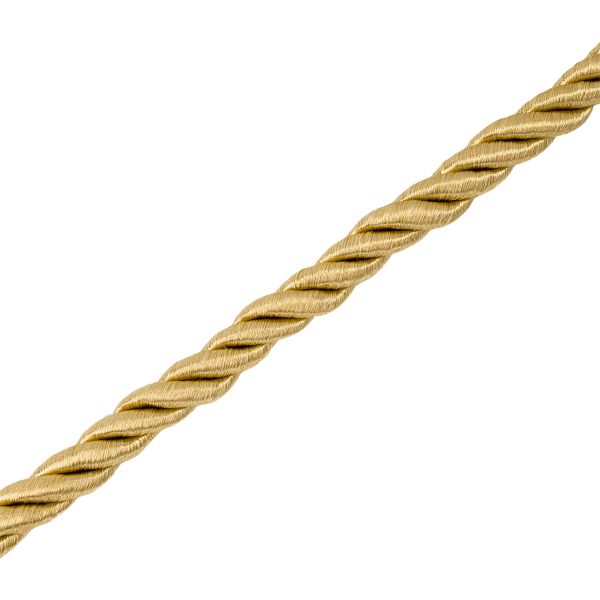 Шнур витой 8мм / 18,29м, 046 золотистый