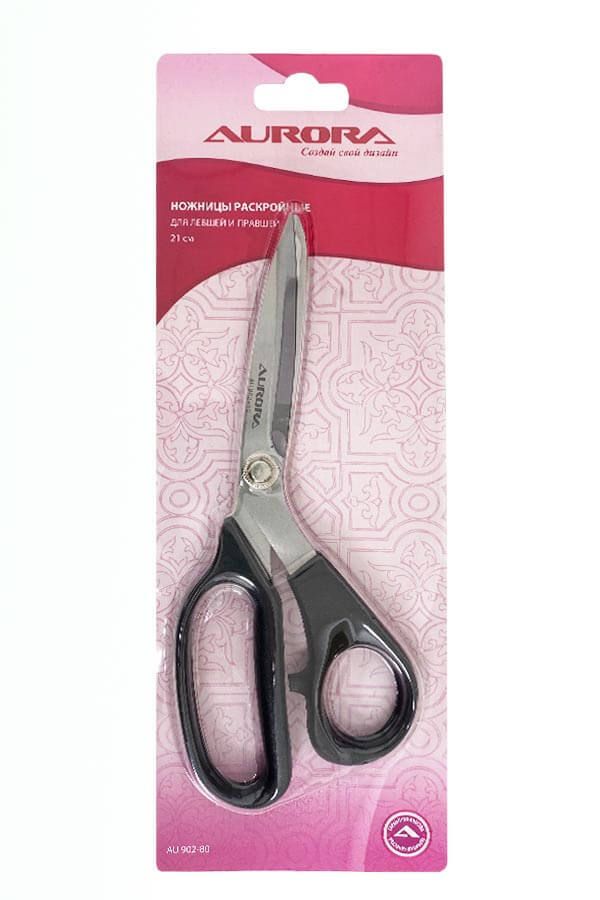 Ножницы закройные (портновские) 21 см, для левшей и правшей, AU 902-80, Aurora, 1 шт