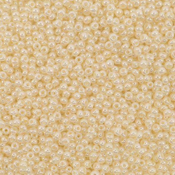 Бисер Preciosa жемчужный, 10/0 (47113), круг. отв., 500 г