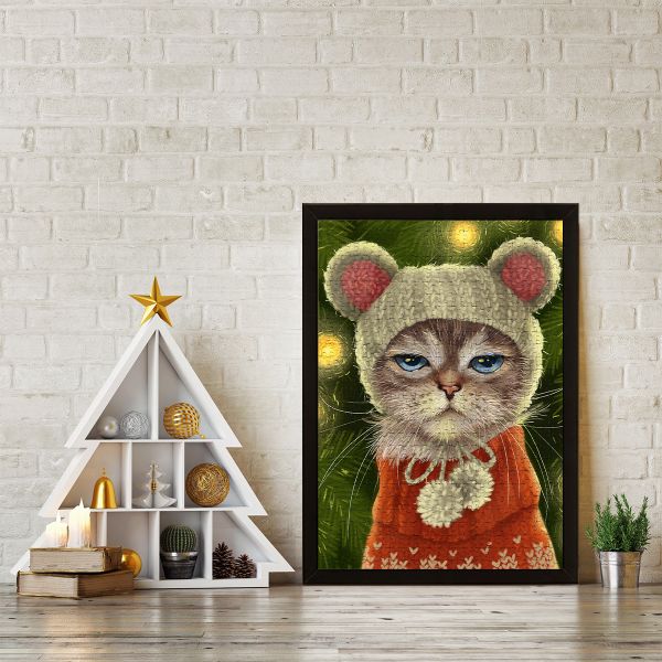 Пазл 500 элементов, Угрюмый кот, PZL-500/05, Фрея