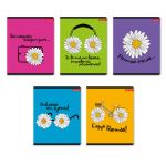 Тетрадь ученическая общая, выборочный лак, A5+ 48 л. на скобе, белизна 100%, 10 шт, клетка, 000316 В лето за мечтой, Светоч 48ТСК5_4_3_1