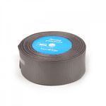 Лента репсовая (в рубчик) 38.0 мм, цв. 012 серый For Hobby, уп. 22.86м (±1м)