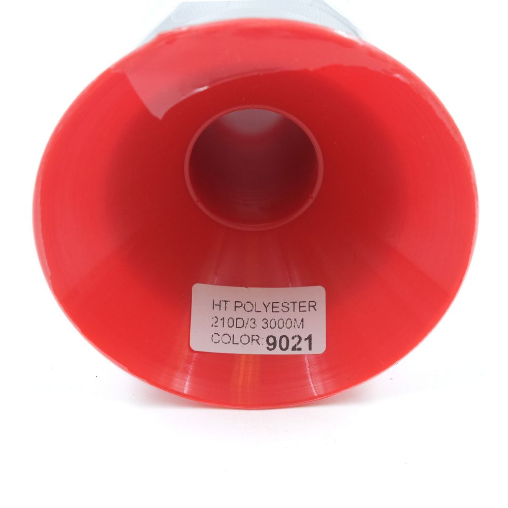 Нитки филаментные 210D/3, 3000 м, 100% п/э, Астра, 9021 белый