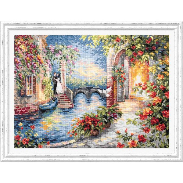 Набор для вышивания нитками Чудесная игла, Где сбываются мечты! 41х31см