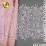 Кружево шантильи (реснички) 170 мм, A88 цв.F165 нежная сирень, 3 метра, Kruzhevo