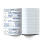 Тетрадь со справочным материалом Огромный мир внутри, A5 48 л. на скобе 60 г/м², белизна 90% 10 шт клетка, 01803 Огромный мир внутри Геометрия, Светоч Т278