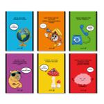 Блокнот на скобе, A5 60 л. 12 шт клетка, Мотиватор 01744, Б263 Светоч