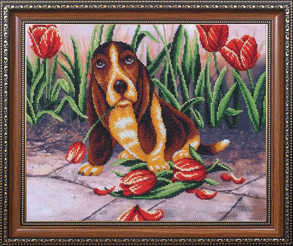 Набор для вышивания бисером Магия канвы, Все для тебя 39х32 см