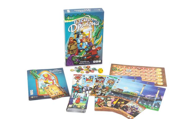 Игра настольная По следам дракона, Эврикус BG-12015