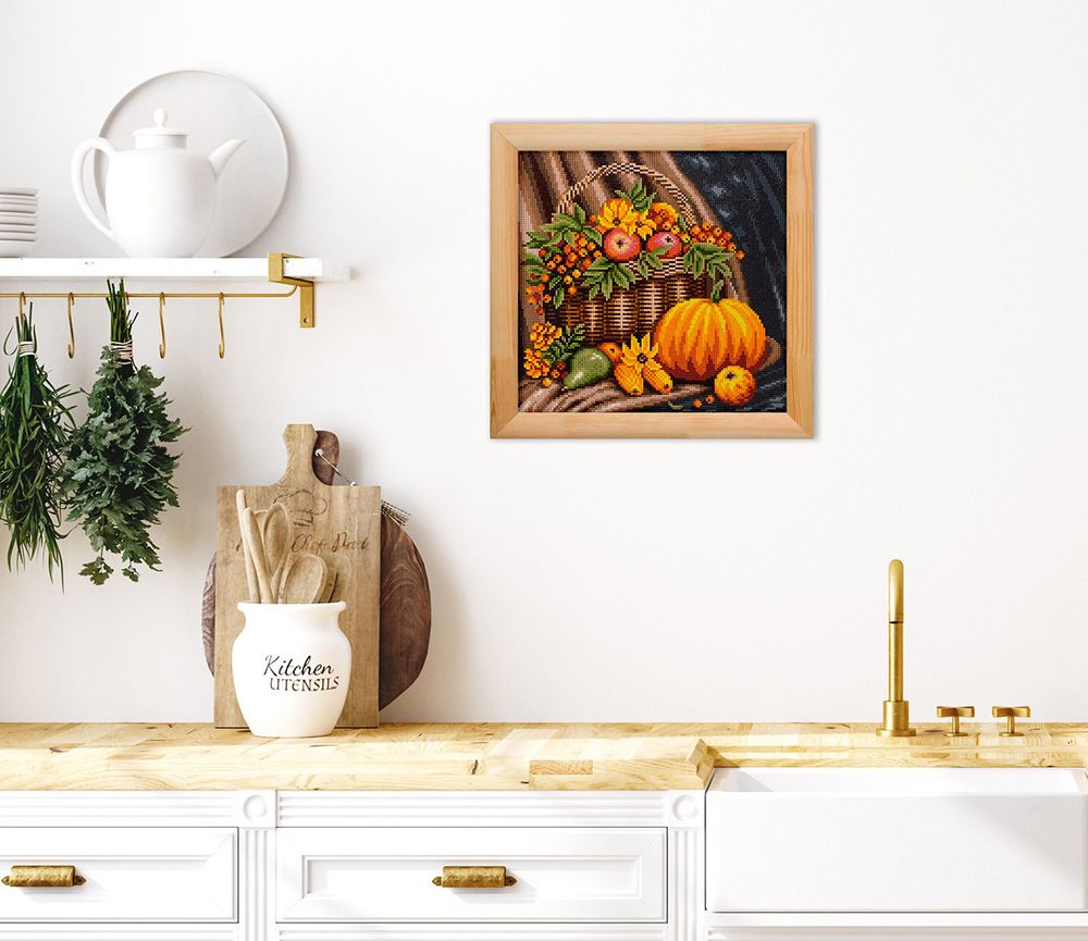 Алмазная (кристальная) мозаика Фрея, Хороший урожай, 30х30 см