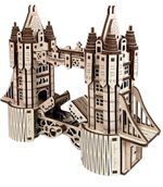 Пазл 3D, серия Механика 263 элемент, Разводной мост, Rezark MGR-9