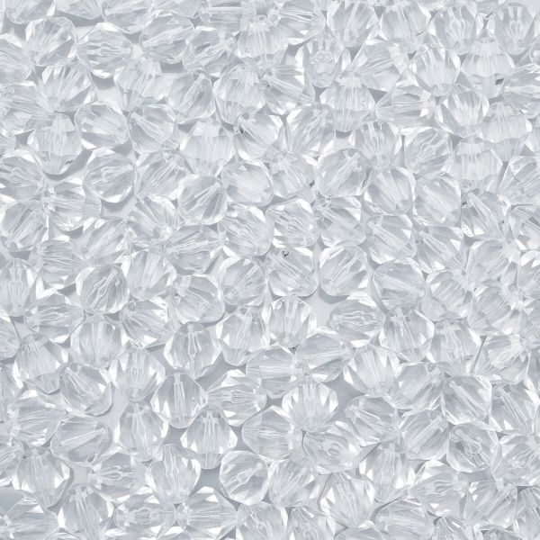 Бусины акрил ромбовидные ⌀16 мм, 500 г, 1 прозрачный, Astra&Craft, 6849824850