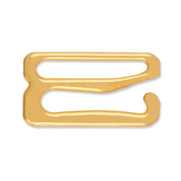 Крючки для бюстгальтера металл 15.0 мм, 50 шт, золото, Blitz HPK-15