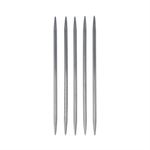 Спицы чулочные металл ⌀6.0 мм, 20 см, никель, Gamma MK5