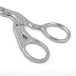 Ножницы (набор) подарочный Ножницы портновские 20 см + Цапельки 9 см, серебро, 111564 Maxwell Premium