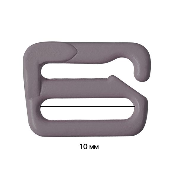 Крючки для бюстгальтера металл 8.9 мм, 1645 шиншилла, Arta, 50 шт