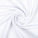 Футер 2-нитка петля поливискоза стрейч 220 г/м², 160 см / 3 метра, ФУТ2Х.TBY.ПЭ-ВИС.БЕЛ.3, цв.белый