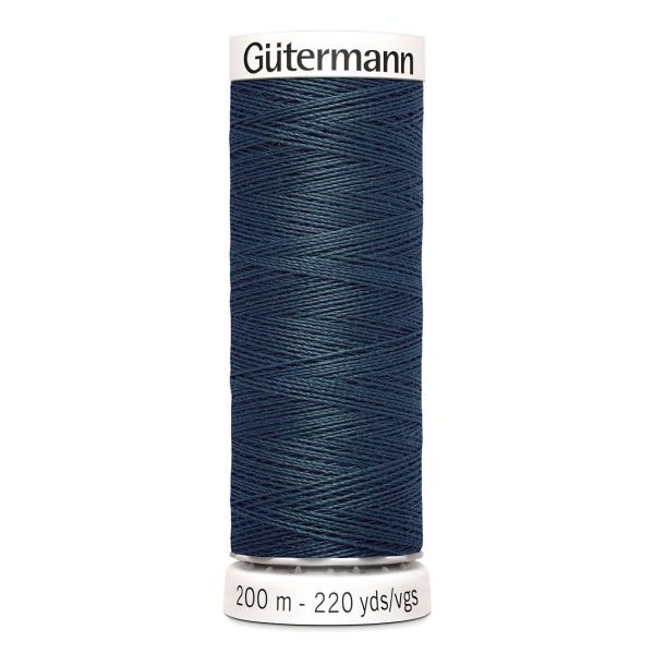 Нитки универсальные Gutermann Sew-all 100 (200 метров), 5 кат. | 598 серо-зеленый
