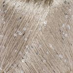 Пряжа Люблю вязать Пайетки / уп.2 мот. по 50 г, 260 м, 154 светлое золото/золото