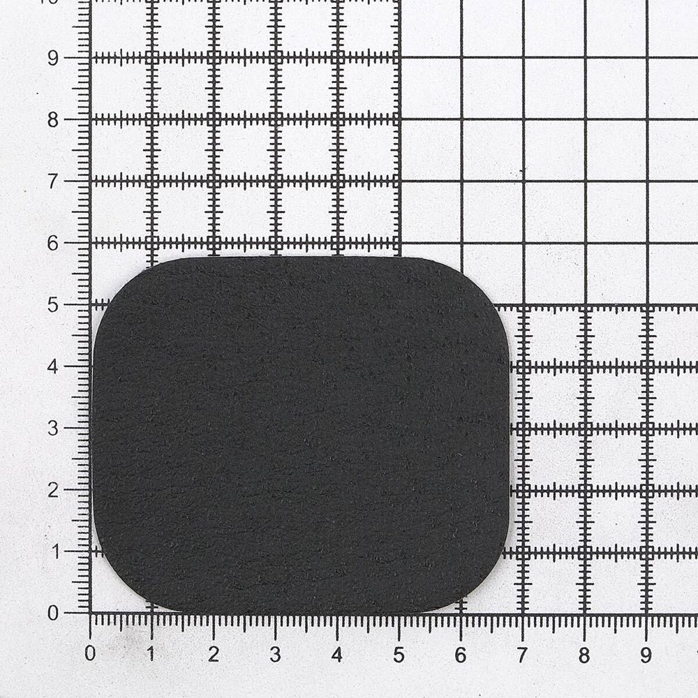 Термозаплатка, под кожу, 57х67мм (черный (black)), AZ05, 10 шт