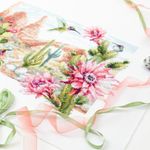 Набор для вышивания нитками Чудесная игла, Мир дикого запада 34х26 см