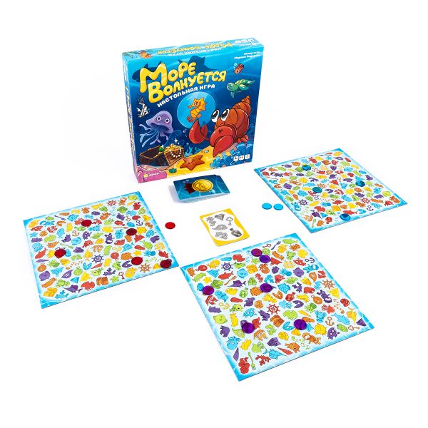 Игра настольная Море волнуется, Эврикус BG-12068