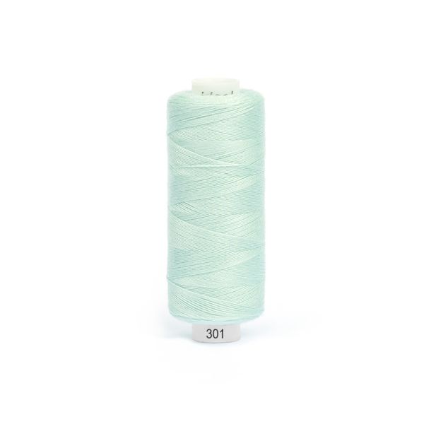 Нитки швейные бытовые Ideal 40/2, 366 м / 10 кат., 301 голубой