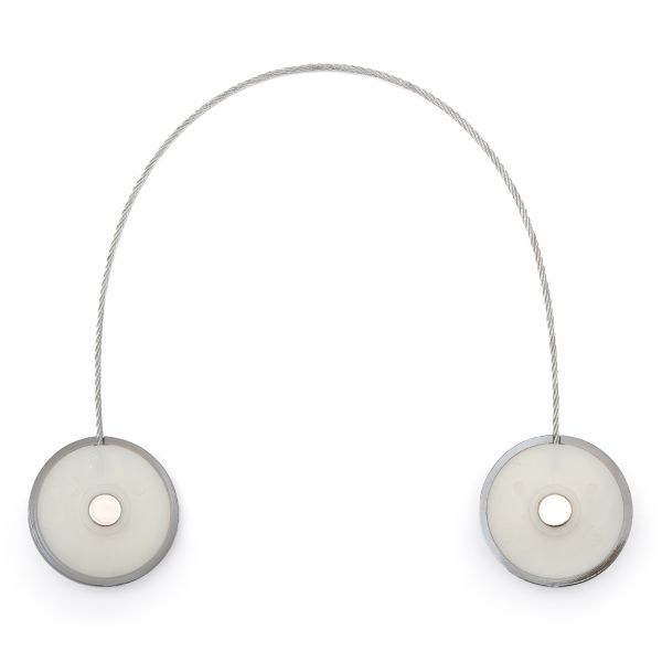 Клипсы для штор магнитные с тросом, 30см ⌀45, 1У