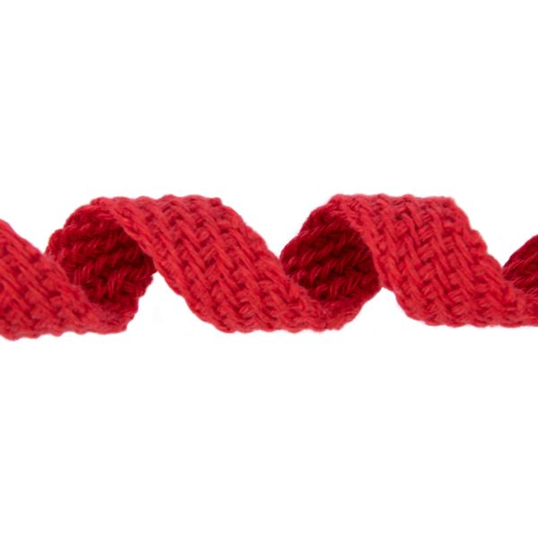 Шнур плоский ⌀9-10 мм, 20 м,±1 м, красный, Гамма С3862Г17