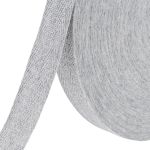 Тесьма (лента) киперная (100 х/б) 20 мм / 45.72 метра, 18 серый меланж, 6190-2026