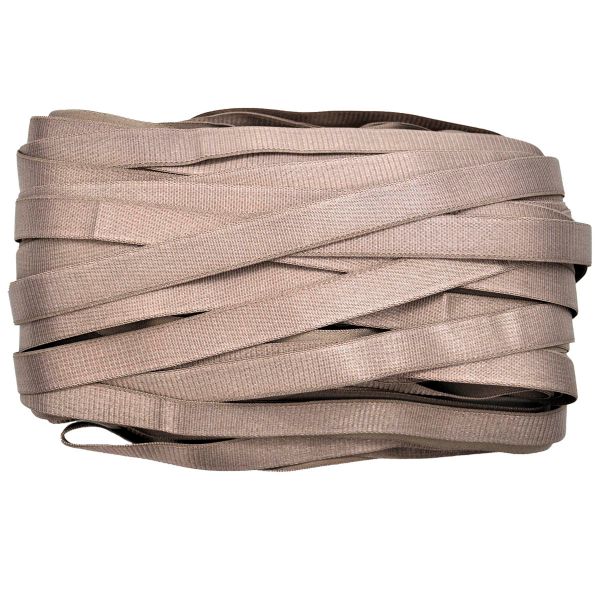 Резинка бельевая (бретелечная) блестящая 16.0 мм / 25 метров, серо-сиреневый